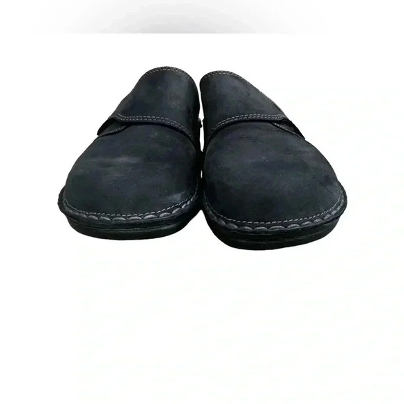 FINN COMFORT Men’s Black Venice Leather Mule Shoes Size EUR 42 main image 14